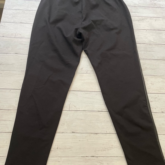 Michael Kors Ankle Faux Leather Leggings Women's 1 X Black Zippered-Pocket - Picture 10 of 10